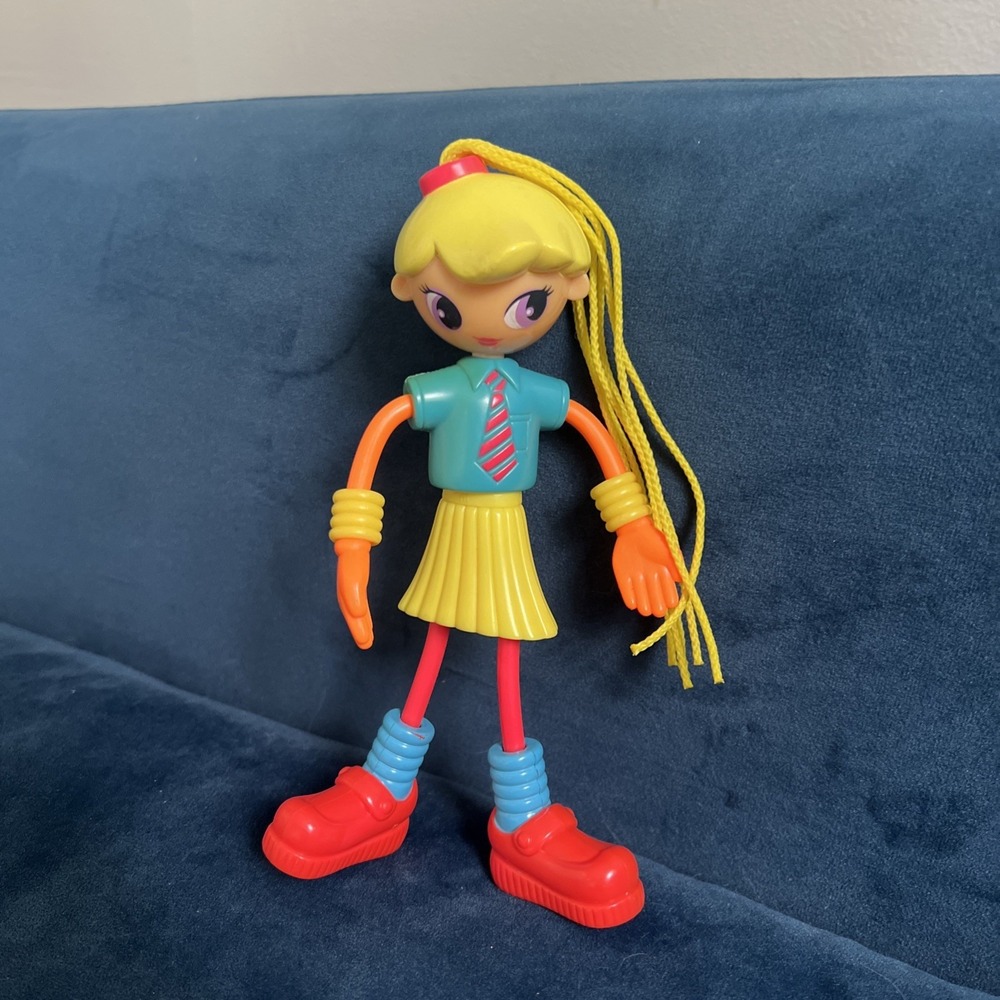 Vintage Betty Spaghetty Doll Bendable Limbs Ohio Art Company 90's Blonde Toy
